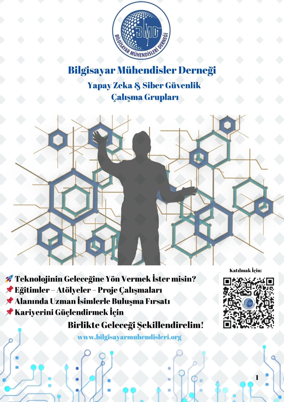 Bilgisayar Mühendisler Derneği’nden Yapay Zeka ve Siber Güvenlik Çalışma Grupları!